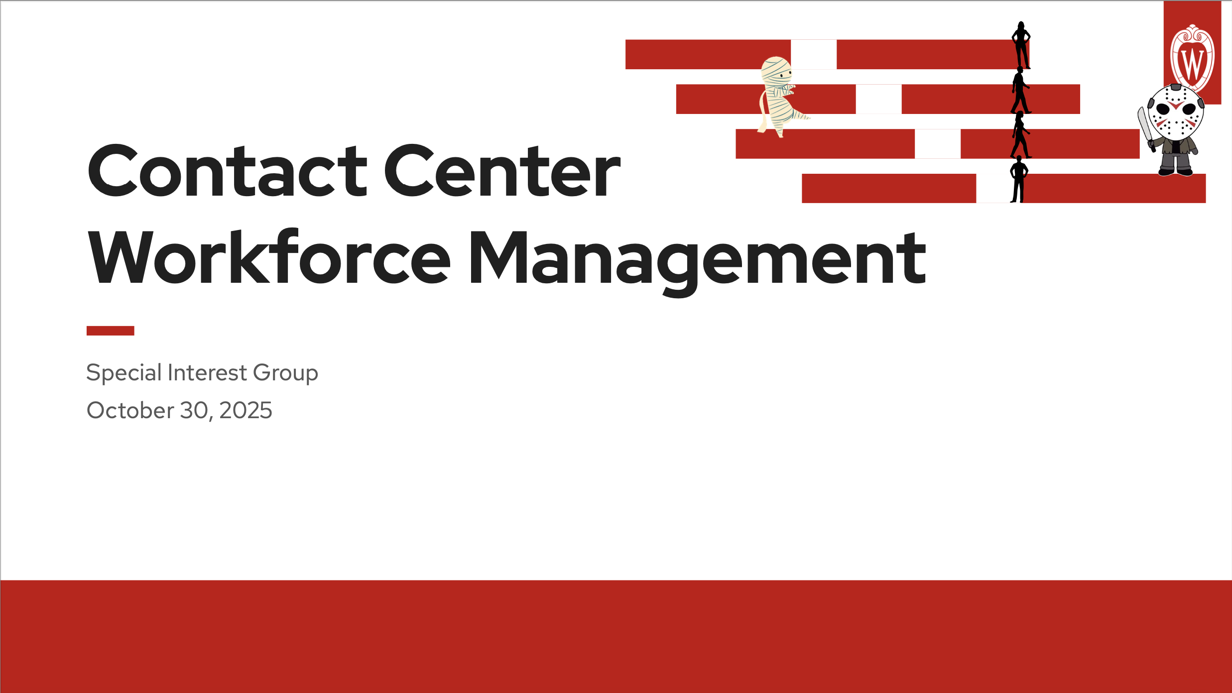 1. UWEBC Presentation Slides: Contact Center Workforce Management thumbnail